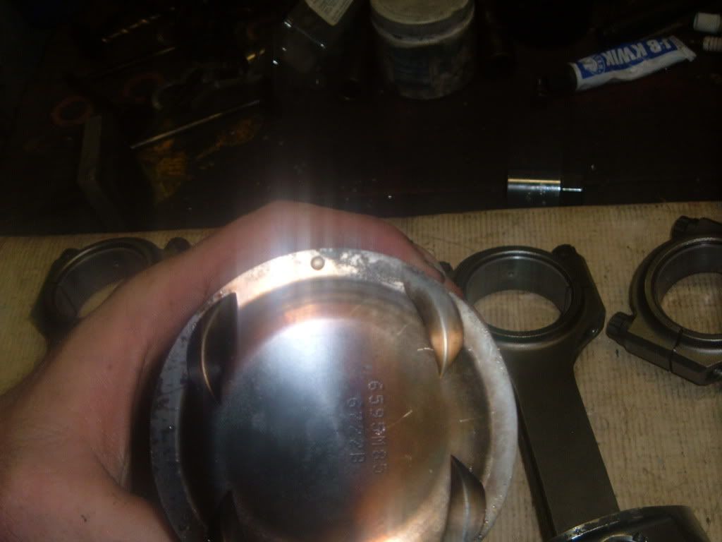 How to fix mild predetonation on pistons. Honda D Series Forum